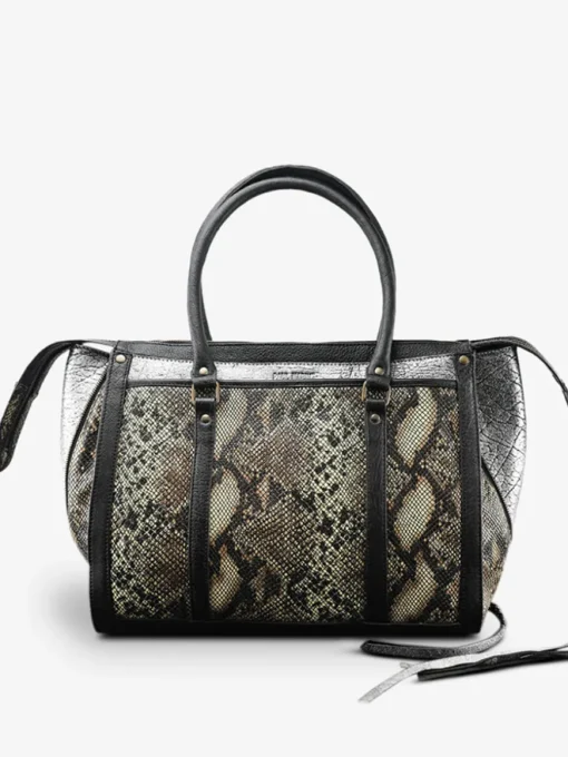 Lerive Droite - L - Python - Argente / Noir