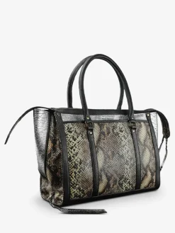 Lerive Droite - L - Python - Argente / Noir